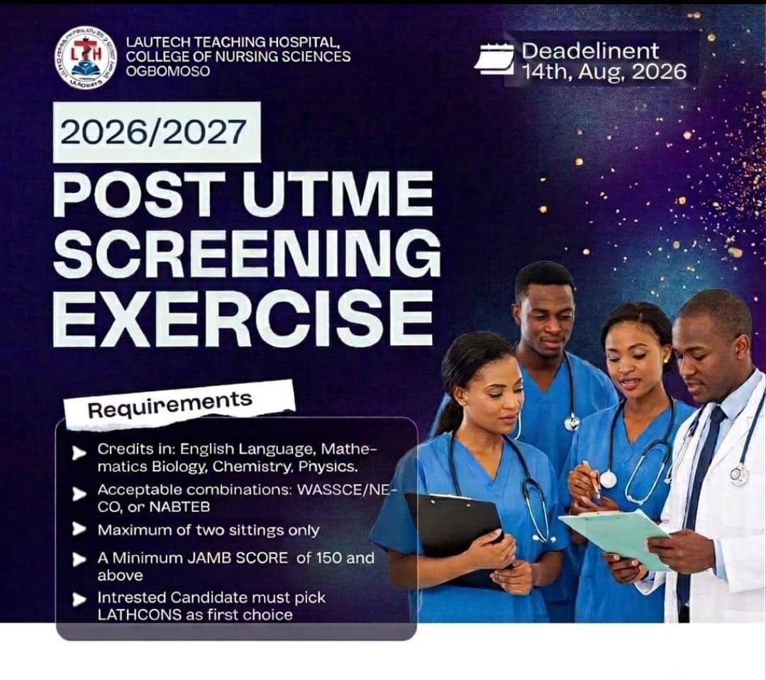 LAUTECH FORM RELEASE