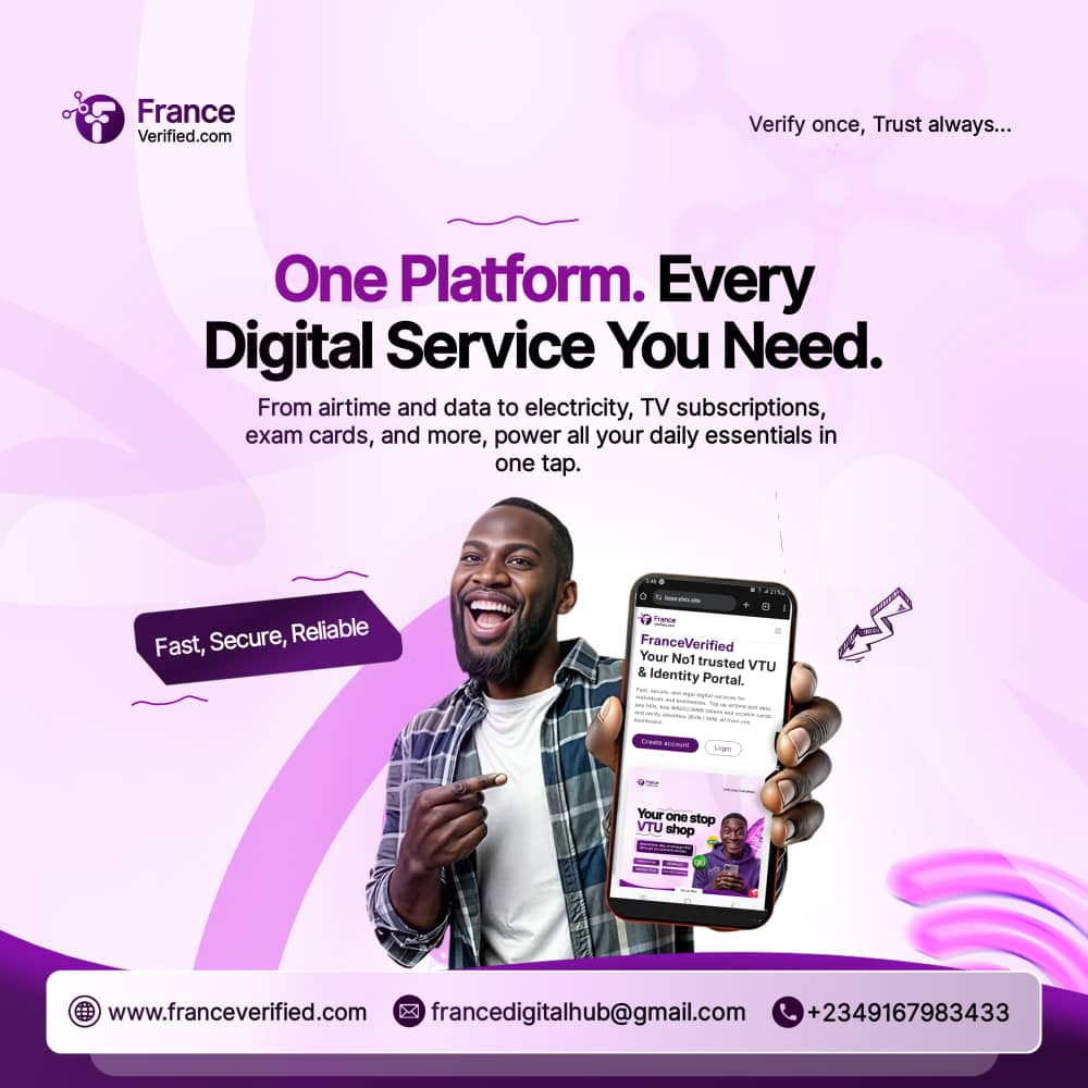 FranceVerified dashboard preview